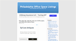 Desktop Screenshot of philadelphiaofficespacelistings.com